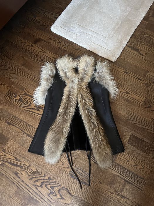 Vesta din blana naturala, impecabila