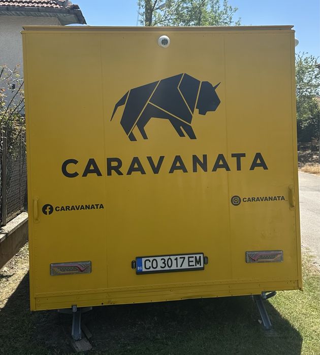 Търговка каравана / мобилна кухня / каравана за бързо хранене