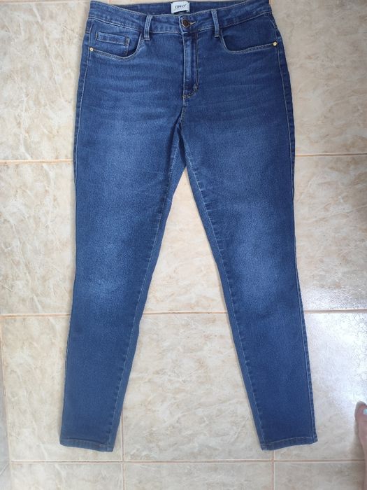 Blugi Only - mărime L/30 - talie elastica 80->96 cm