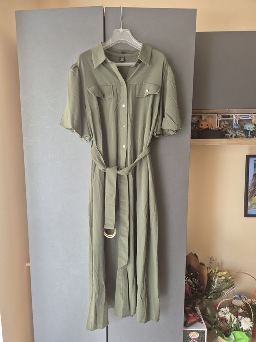 Rochie dama ,kaki,xxl,nouă