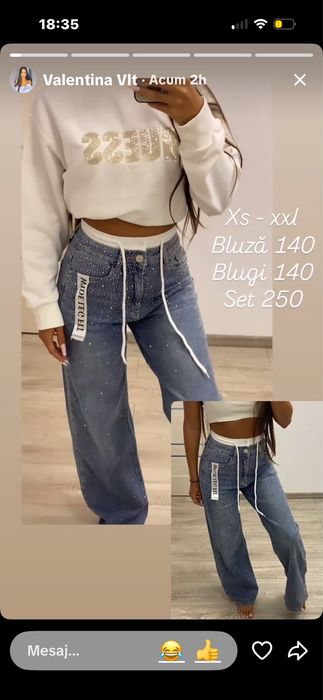 Set blugi.