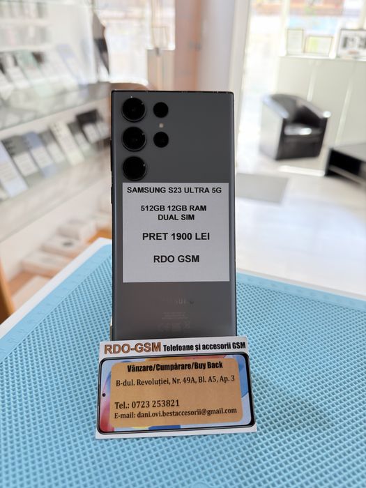 Samsung S23 Ultra 5G 512Gb Dual Sim/Garantie