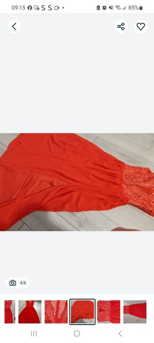Rochie rosie ocazie  S