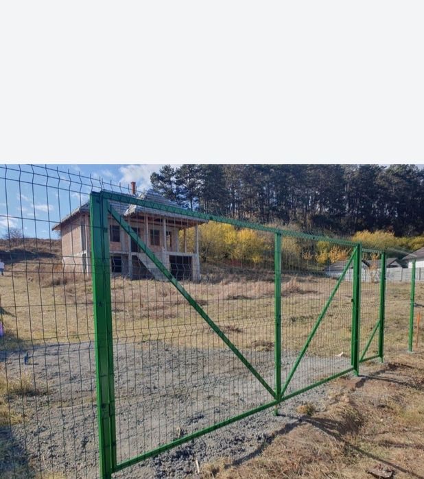 Vând garduri si porti din plasa bordurata