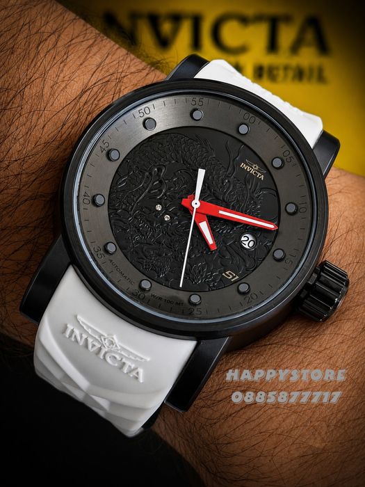INVICTA Yakuza Black automatic 48 mm, Инвикта нов мъжки часовник