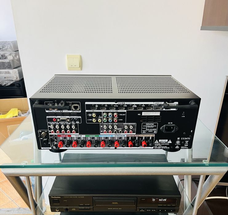 Receiver 7.2 Denon AVR X3100W Dolby Atmos, Bluetooth, Wifi, Arc