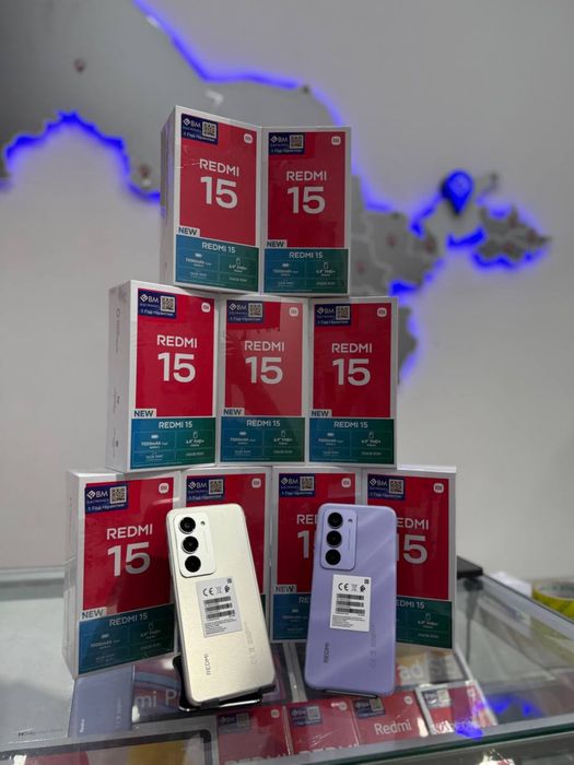 Продается Redmi 15 Global Год гарантия+Доставка