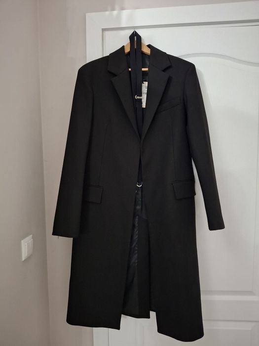 Структуринано палто от двоен плат Mango