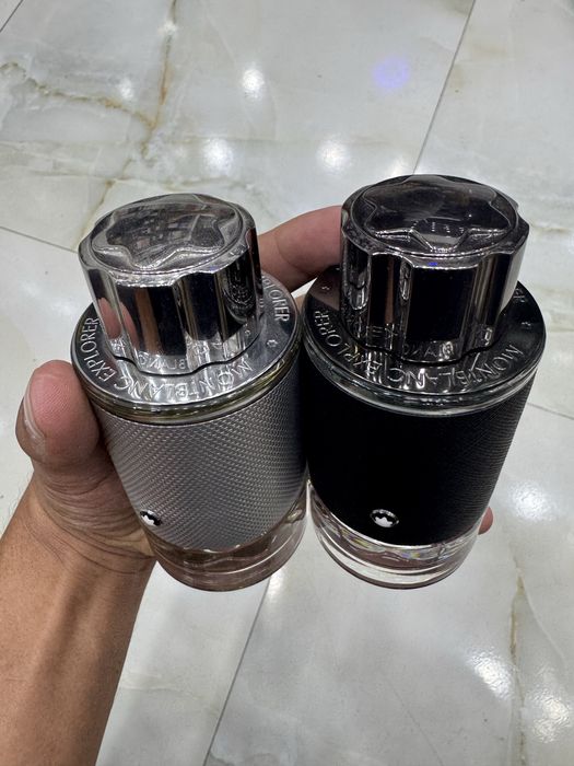 Mont Blanc Explorer Platinum Ultra Blue