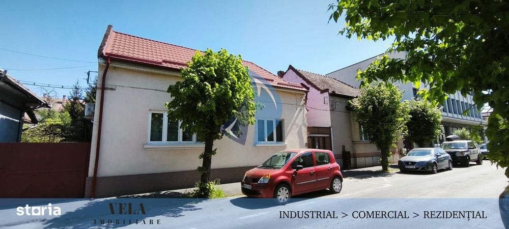 Casa singur in curte, semicentral, acces auto, 310 mp teren