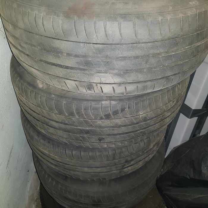 Jante aliaj 5x112 R16 cu anvelope Michelin 205/55 R16