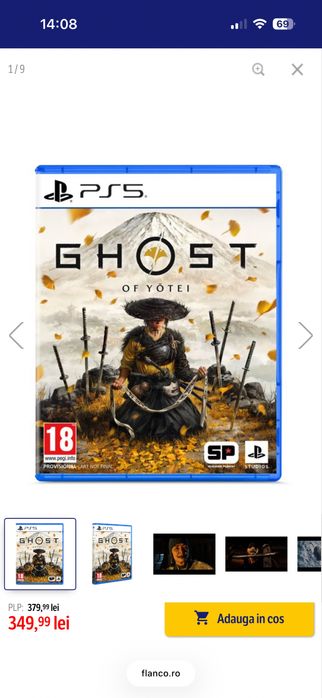 Joc Ghost of Yotei  pentru Ps5