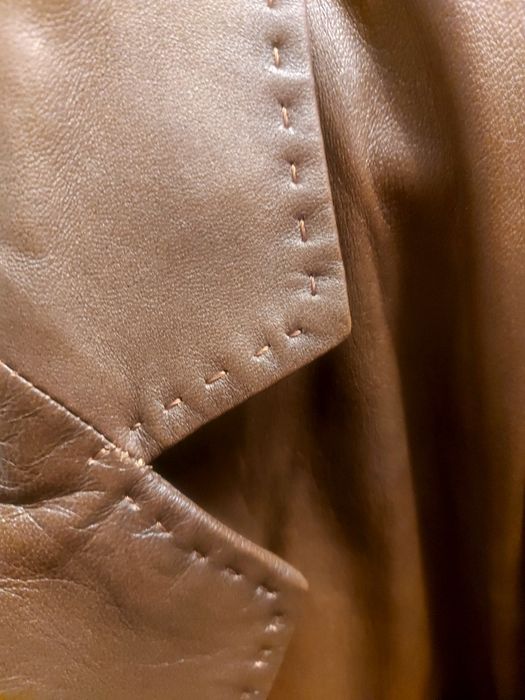 Продам кожаный пиджак