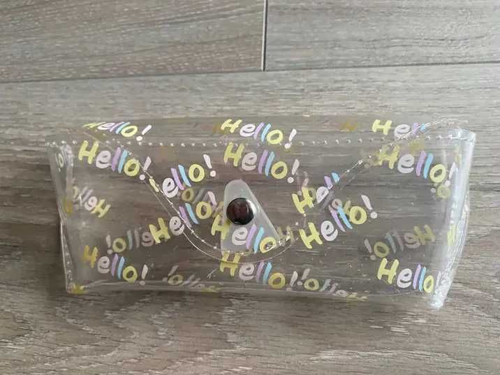 Penar transparent cosmetice 'hello kitty', nou, 18x7cm