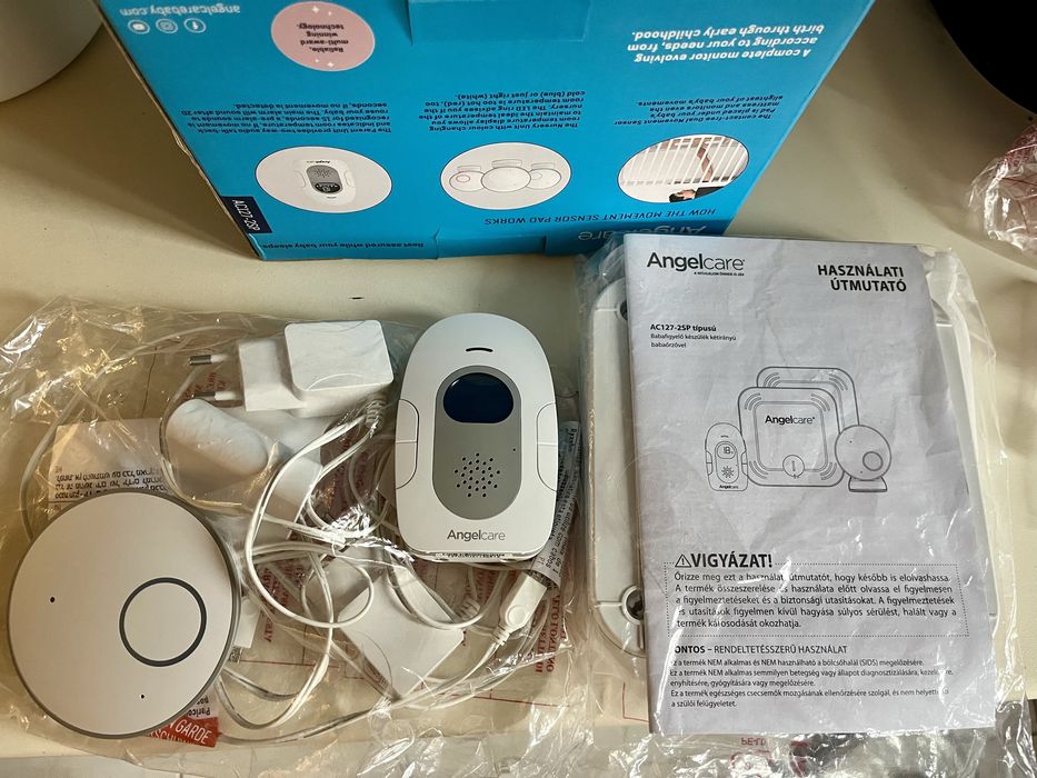 Дигитален бебе монитор 2в1 за следене на звук и движение AngelCare
