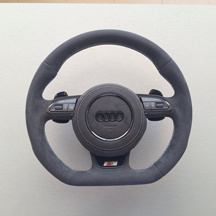 ТОП Волан S-line Audi A3 A4 A5 A6 A7 A8 Q3 Q5 Q7 Алкантара/ Кожа