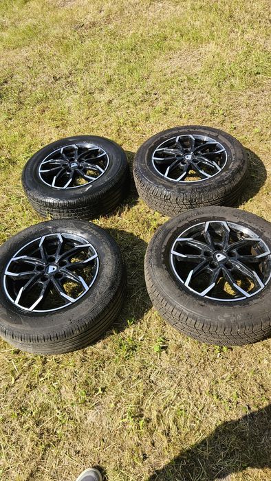 Jante aliaj Rial + cauciucuri de vara