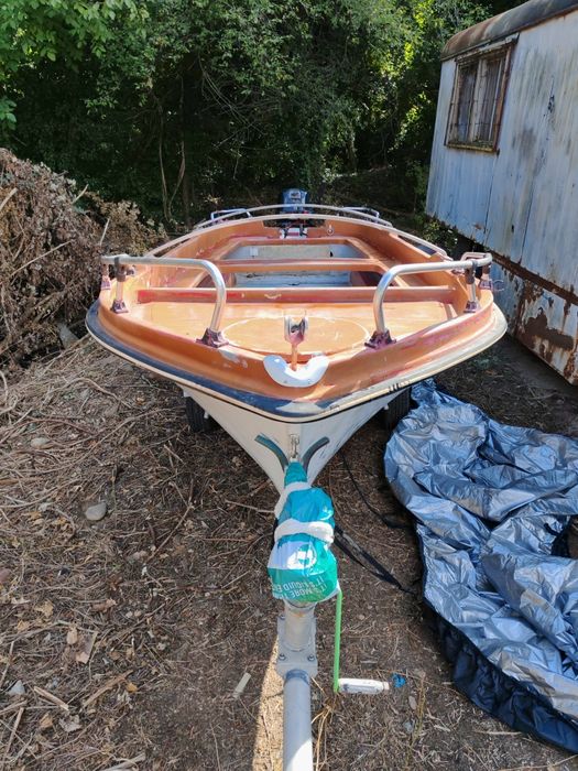 Лодка с мотор 5м