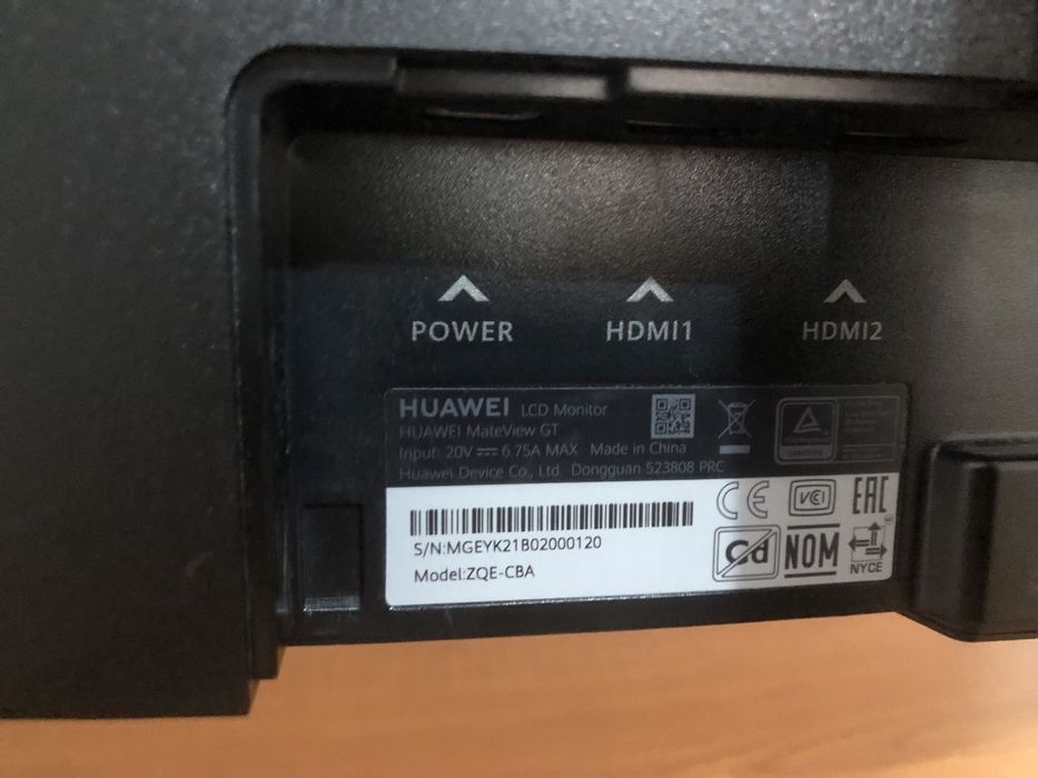 Huawei MateView GT 34" Curbat | WQHD | 165Hz | Ultrawide | Stare Excelentă
