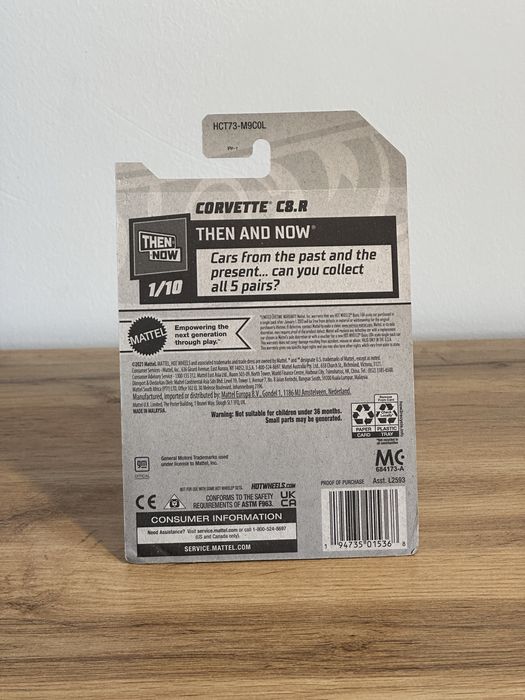 Chevrolet Corvette - Оригинальная Hot Wheels машинка в отличном состоя