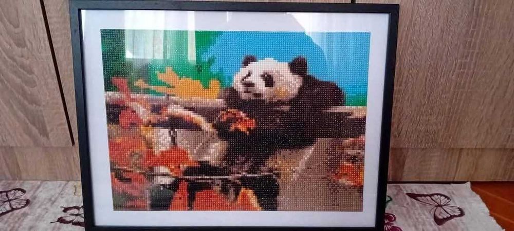 Диамантен гоблен "Панда"