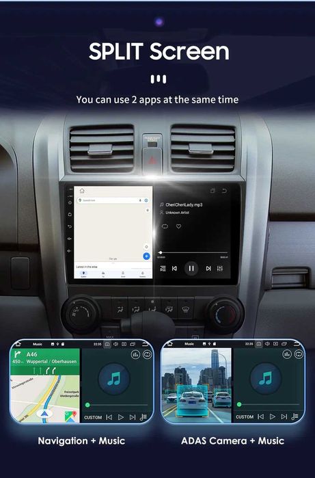 Навигация 2g/32g за Хонда   CR-V 3 до 2010 Android и ТОЙОТА 2009-2012