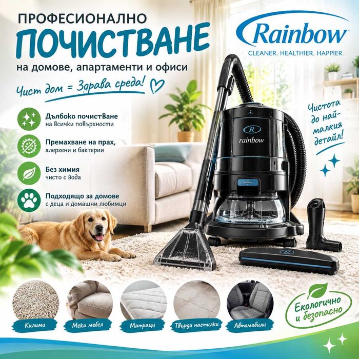Почистване, Тупане и Пране на Мека Мебел, Килими и Дома в София