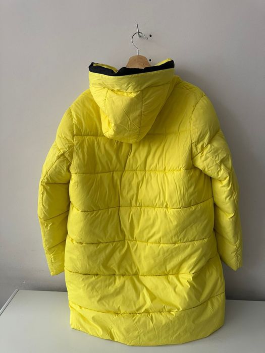Куртка теплая желтая