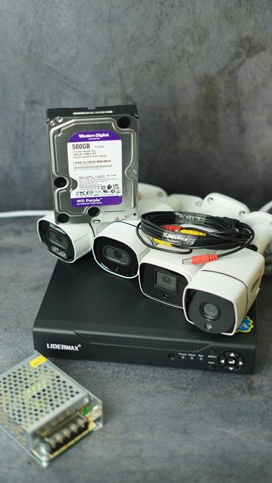 Готовый комплект видеонаблюдения