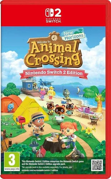 Animal Crossing Nintendo switch 2 Катридж