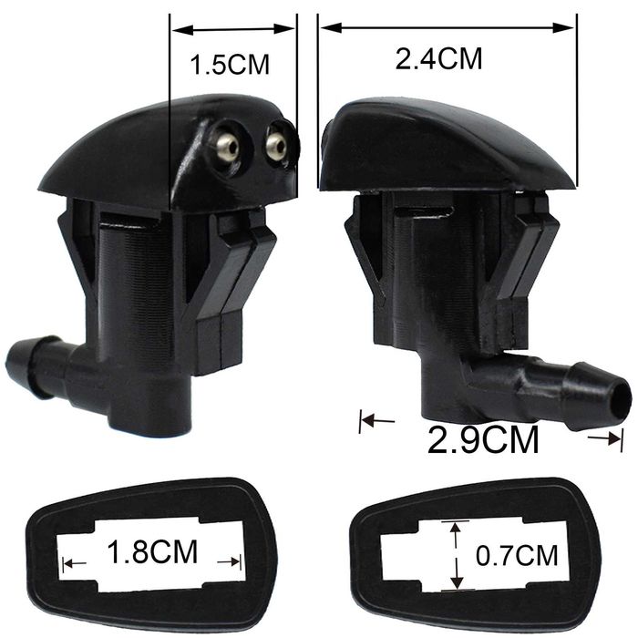 Set duze spalator parbriz Jeep Grand Cherokee Toyota Mitsubishi