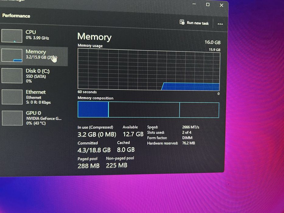 Setup gaming RGB