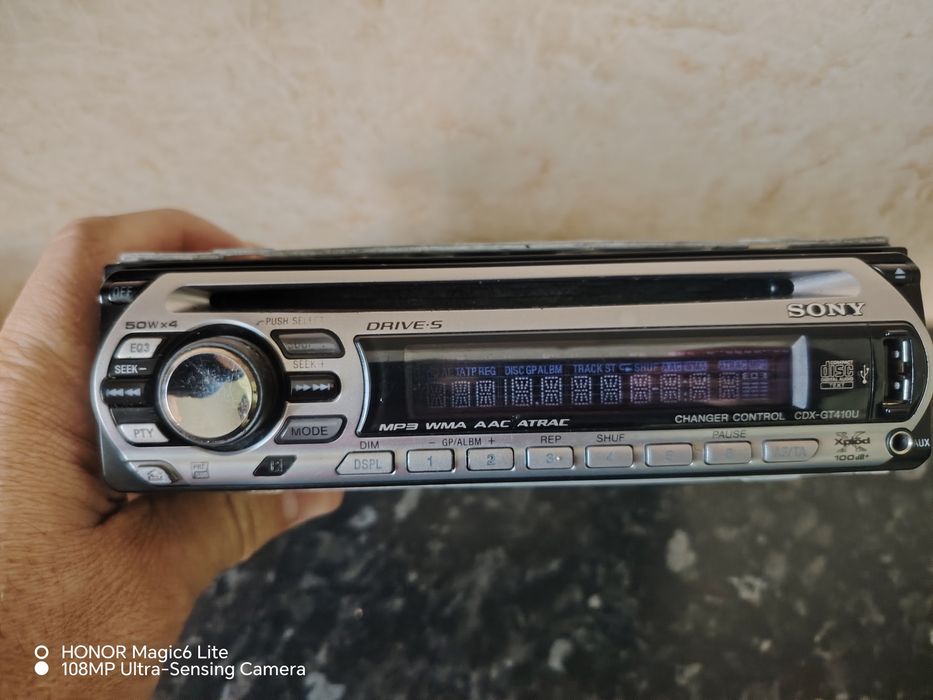 Авто радио SONY GT-410