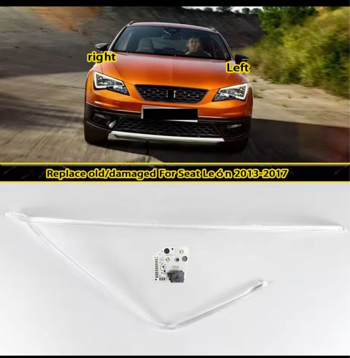 fibra reparatie far drl seat leon 2013-2017