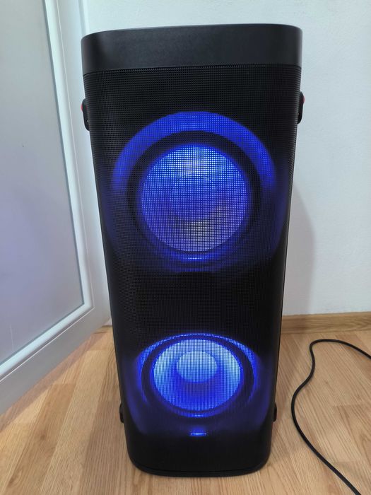 Boxa portabila, Vivax, 100W, 40Hz-18kHz, RGB, Bluetooth, Negru/cumparata de noua, la cutie!