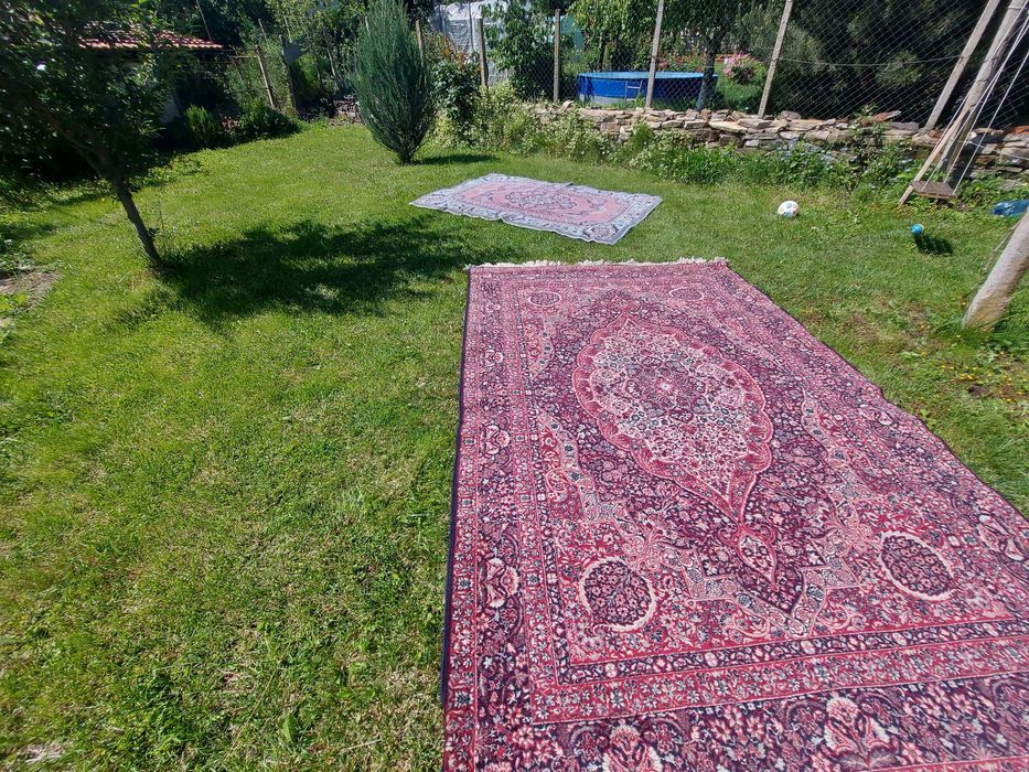 Персийски килим плюшен вълнем