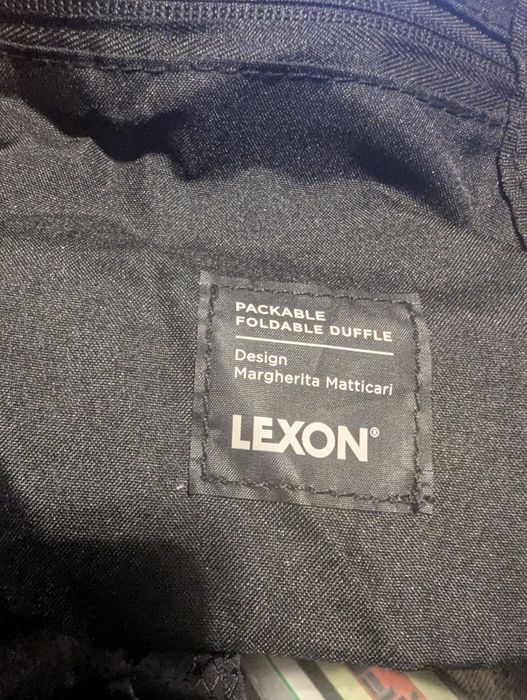 Packable duffle bag lexon geanta voiaj pliabila