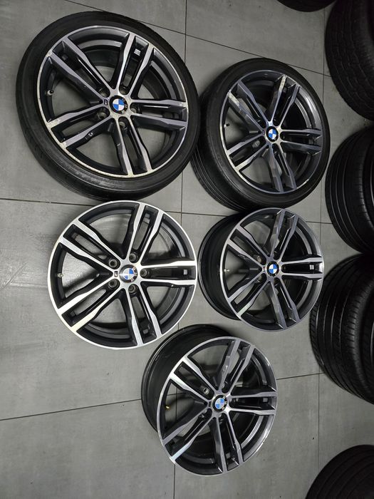 5 jante BMW M, SERIA 3, 4, 5X120, F30 - f36, originale. R19