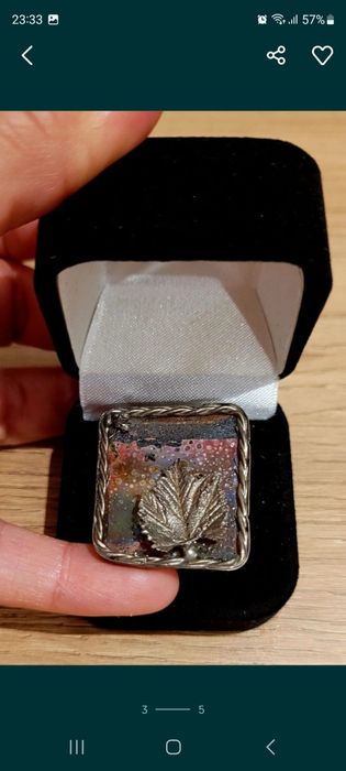 Inel argint lucrat manual