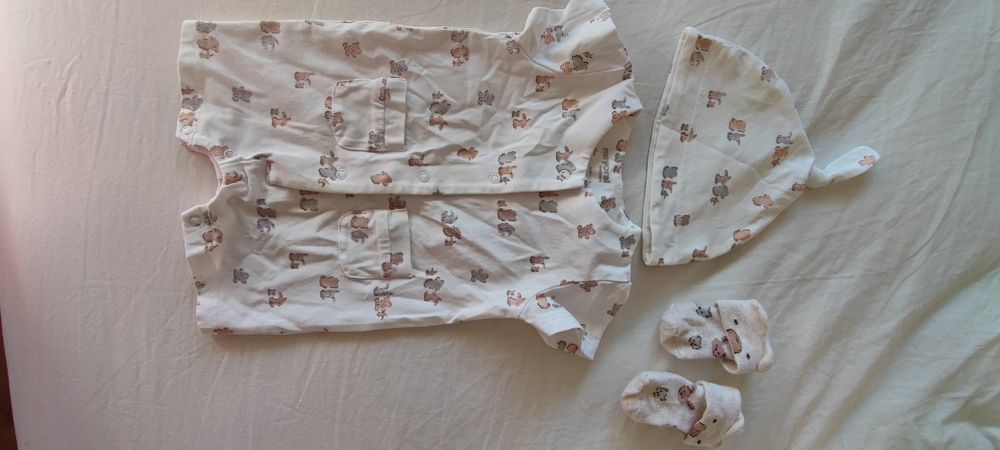 Майорал Mayoral комплект за изписване. Бебешки комплект сет новородено