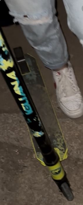 Алуминиева тротинетка за трикове