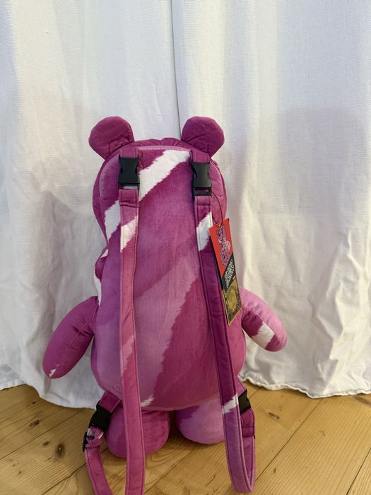 Ghiozdan spreyground urs , roz , nou