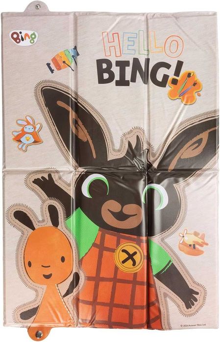 BING – Сгъваема подложка за повиване, преносима постелка за смяна на пелени, компактен дизайн