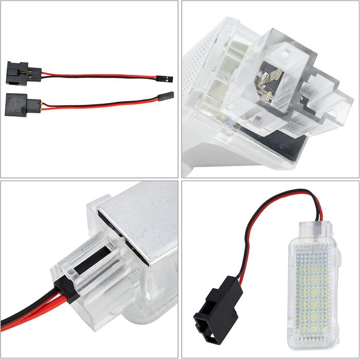 Lămpi Interior LED Audi/VW/Skoda/Porsche - Set 2 Buc