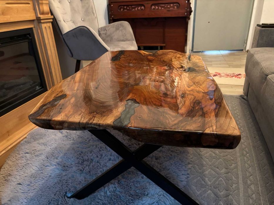 Masa cafea din lemn de Nuc