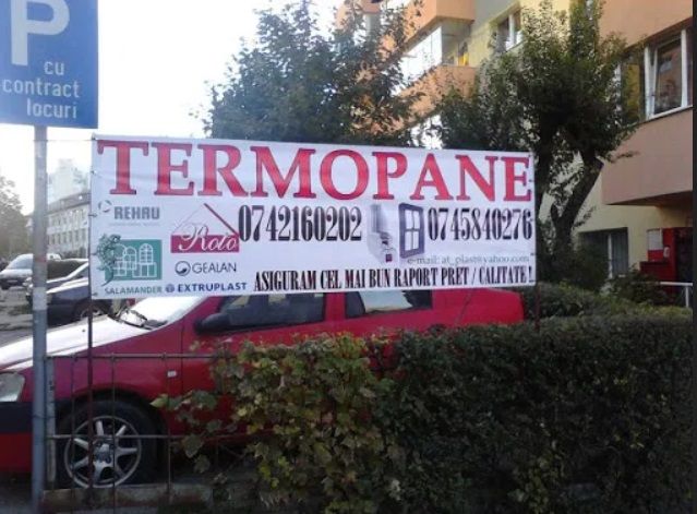 Bannere pentru exterior - cel mai bun pret pentru o calitate FOTO!
