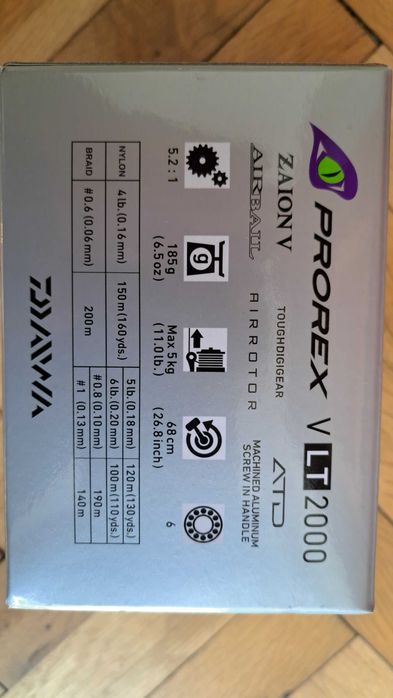 Daiwa Prorex комплект с макара