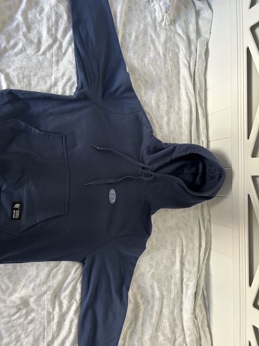 Худи Qazaq Republic, синий, почти новый