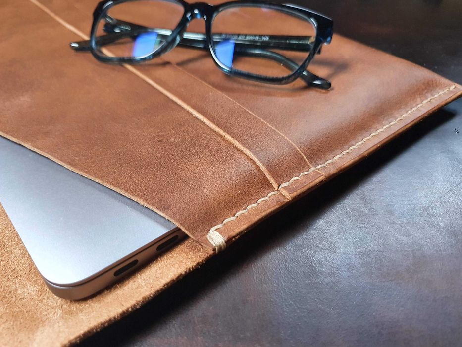 Калъф за MacBook Air естествена кожа