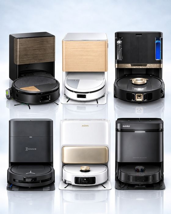 Роботи прахосмукачка iRobot, Shark, Mova, Ecovacs - някои са намалени